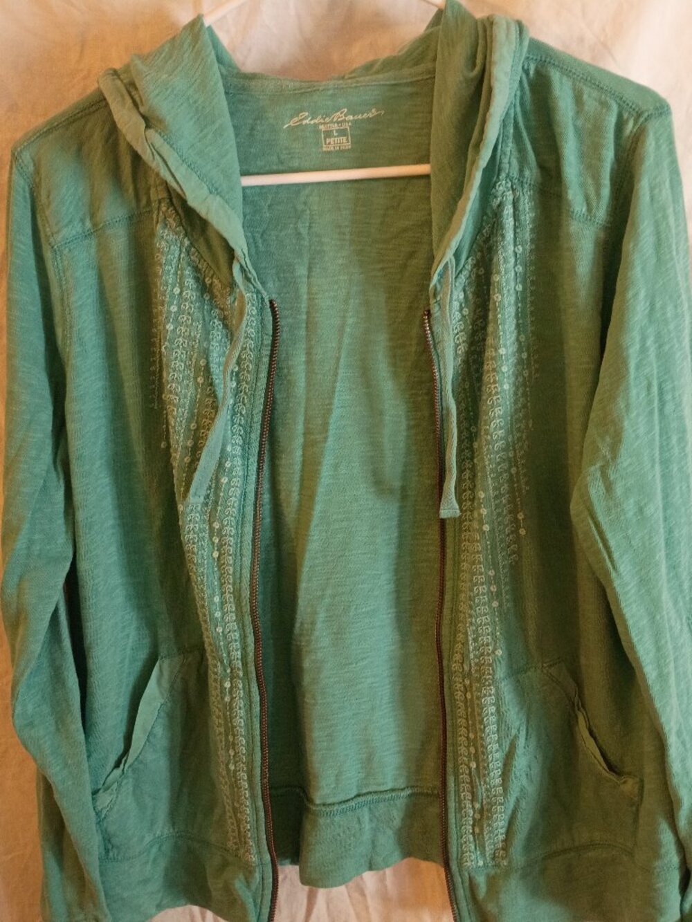 Eddie Bauer Women's Size Petite Large Hooded Jacket